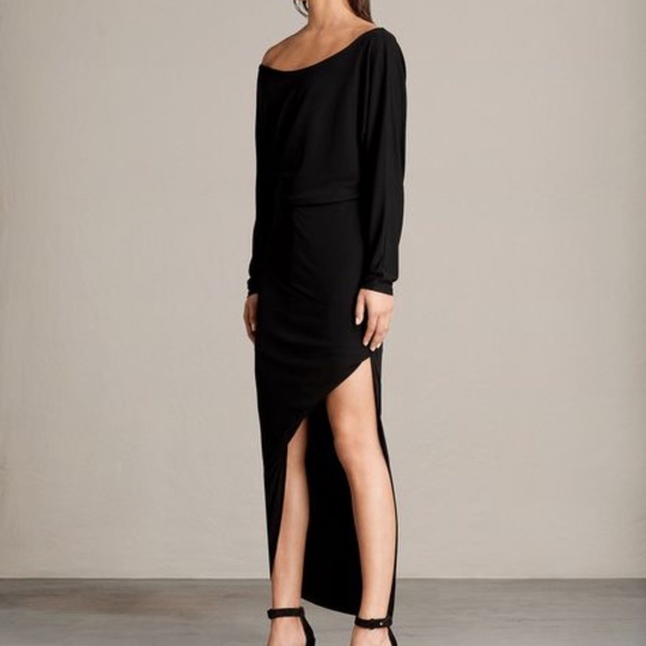 All Saints Dresses & Skirts - *MAKE OFFERS* Black All Saints Evon Dress (Size M)